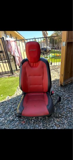 Camero SS racing seats front passenger and back seats