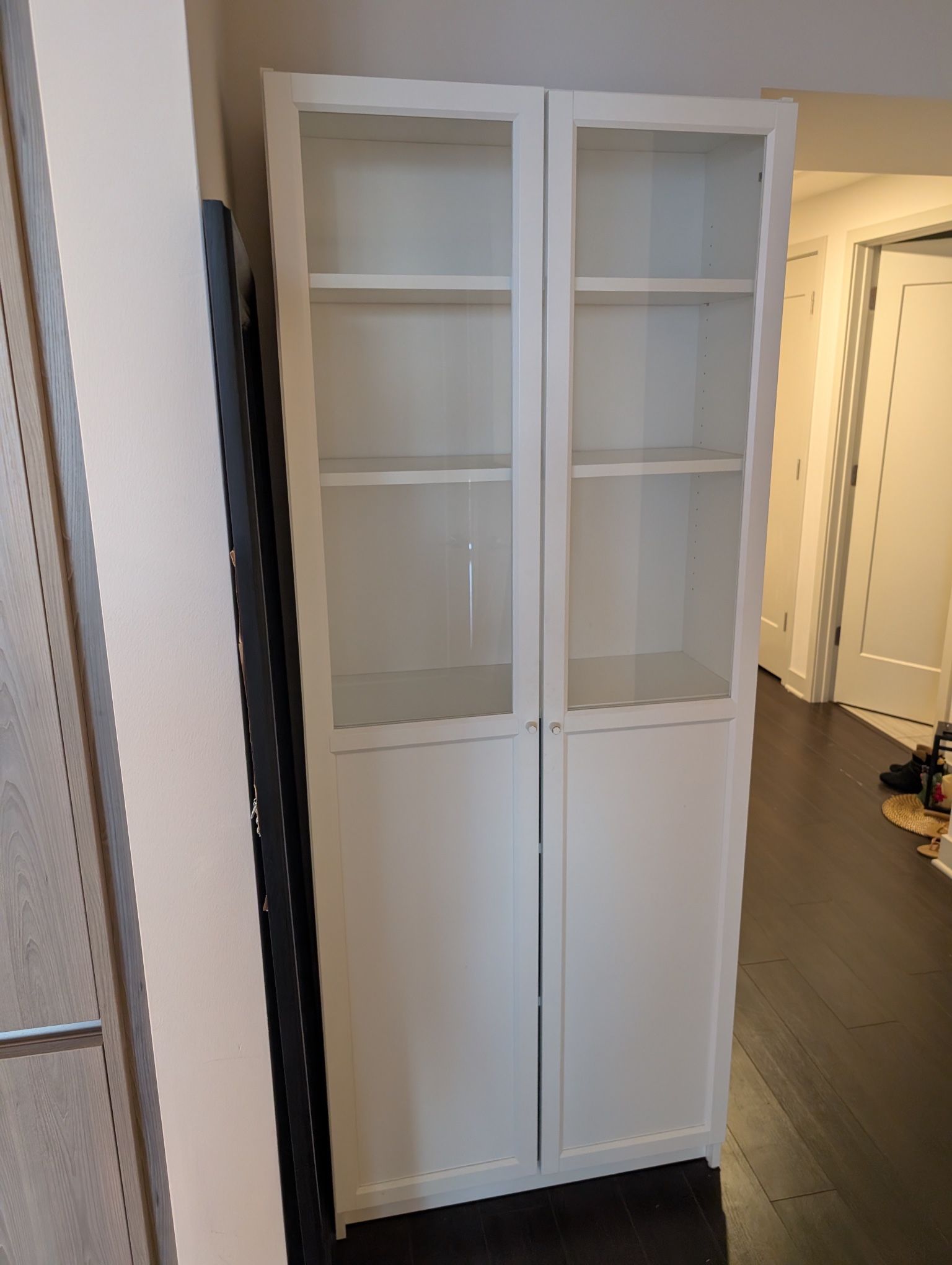 Large Cabinet With Glass Doors