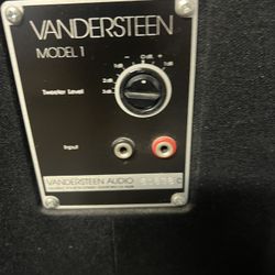 Vandersteen Model 1c Pair & Center