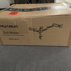HUANUO Triple Monitor Stand Full Motion