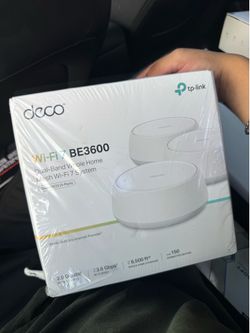 TP-Link Deco Wi-Fi 7 BE3600 Mesh System 3-Pack