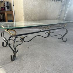 Glass Coffee Table + 2 End Tables
