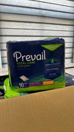 Prevail diapers and underpads