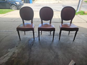 Orange chairs