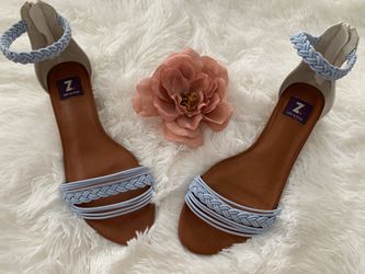Braided Ankle Sandals