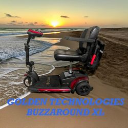 GOLDEN TECHNOLOGIES BUZZAROUND XL TRAVEL SCOOTER