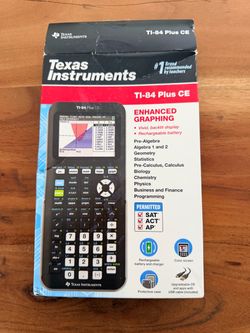 Texas Instruments  TI-84 Plus CE