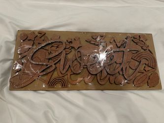 Brand New 14in x 6in Sweet Dreams Wood Word Sign