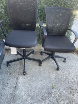 Blk chairs