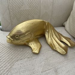 Decorative Fish – Gold, 9” X 5”