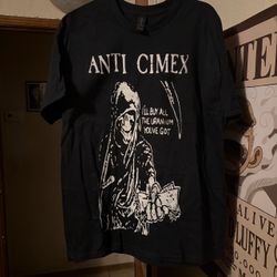 anti cimex large tee shirts