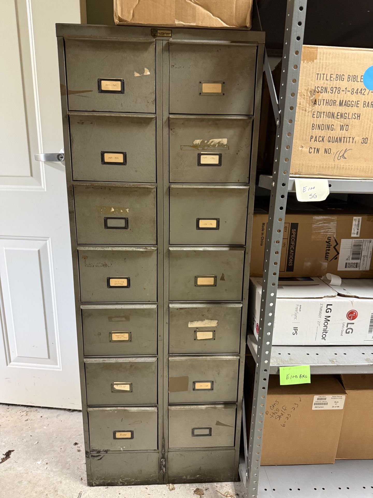 Vintage File boxes