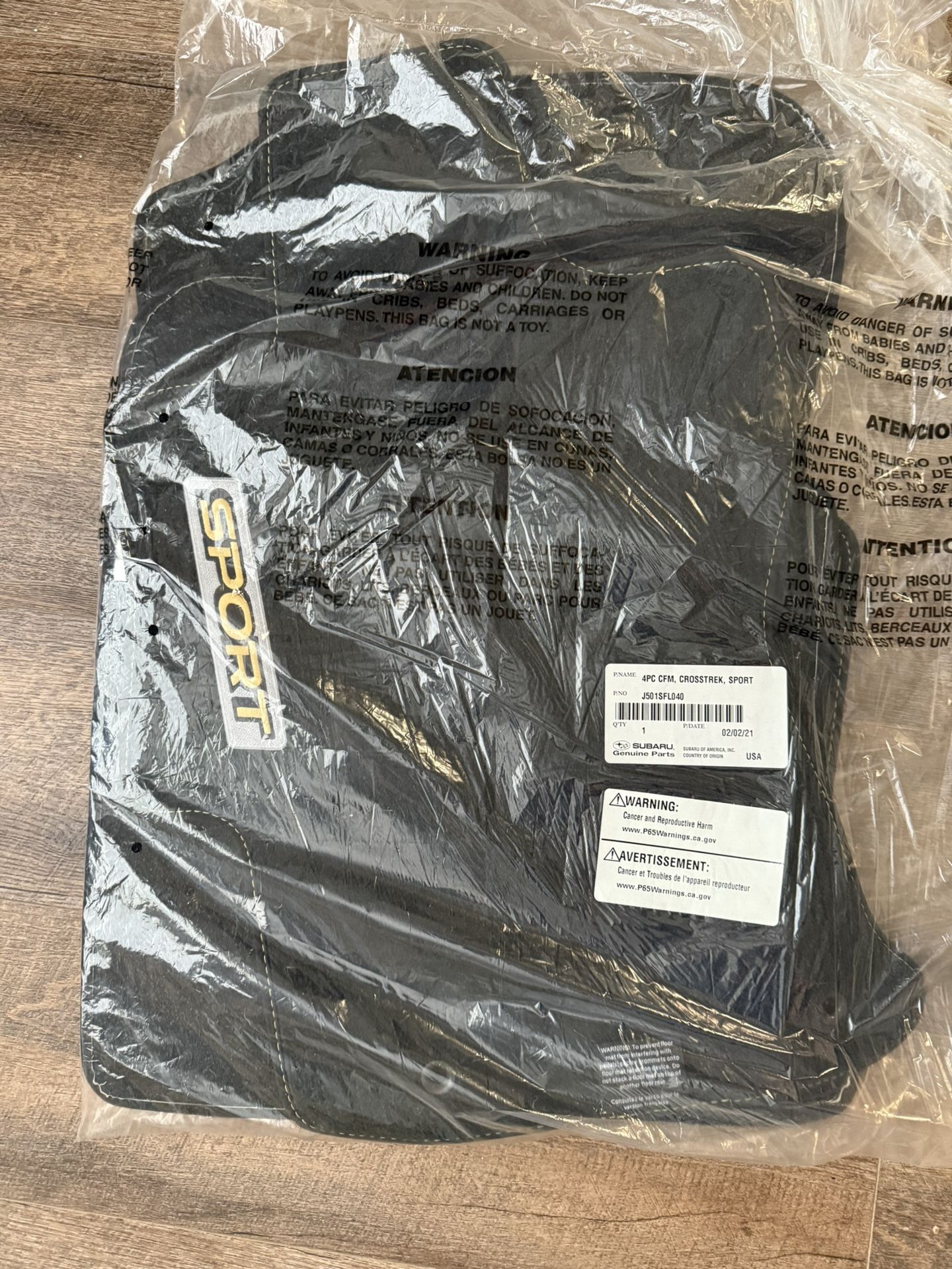 Crosstrek Sport Floor Mats