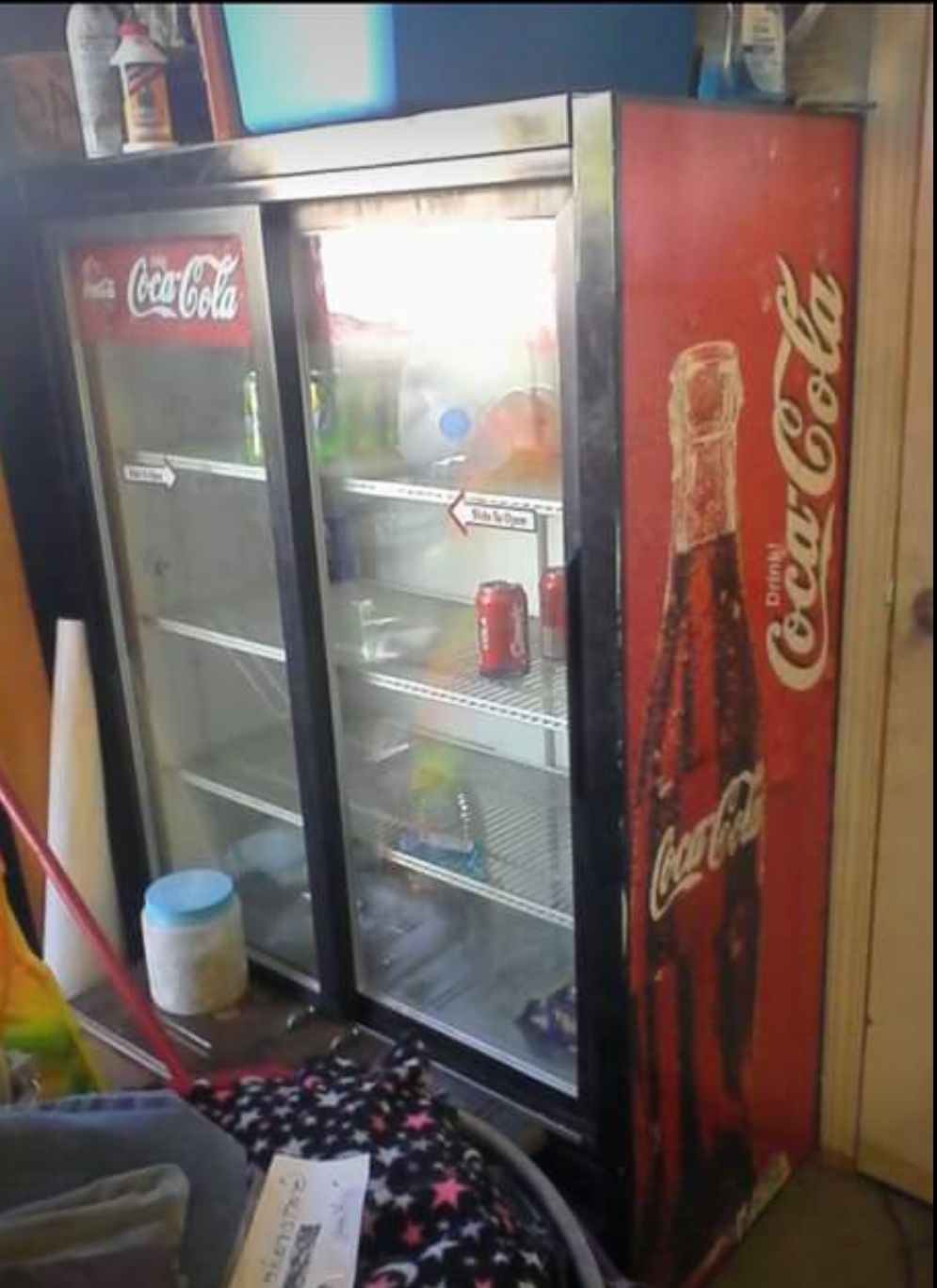 Coca cola refrigerator (true)