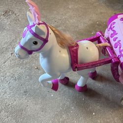Power Wheel Princess Carriage
