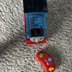 Thomas the train remote control steam engine add water to the clear container for steam