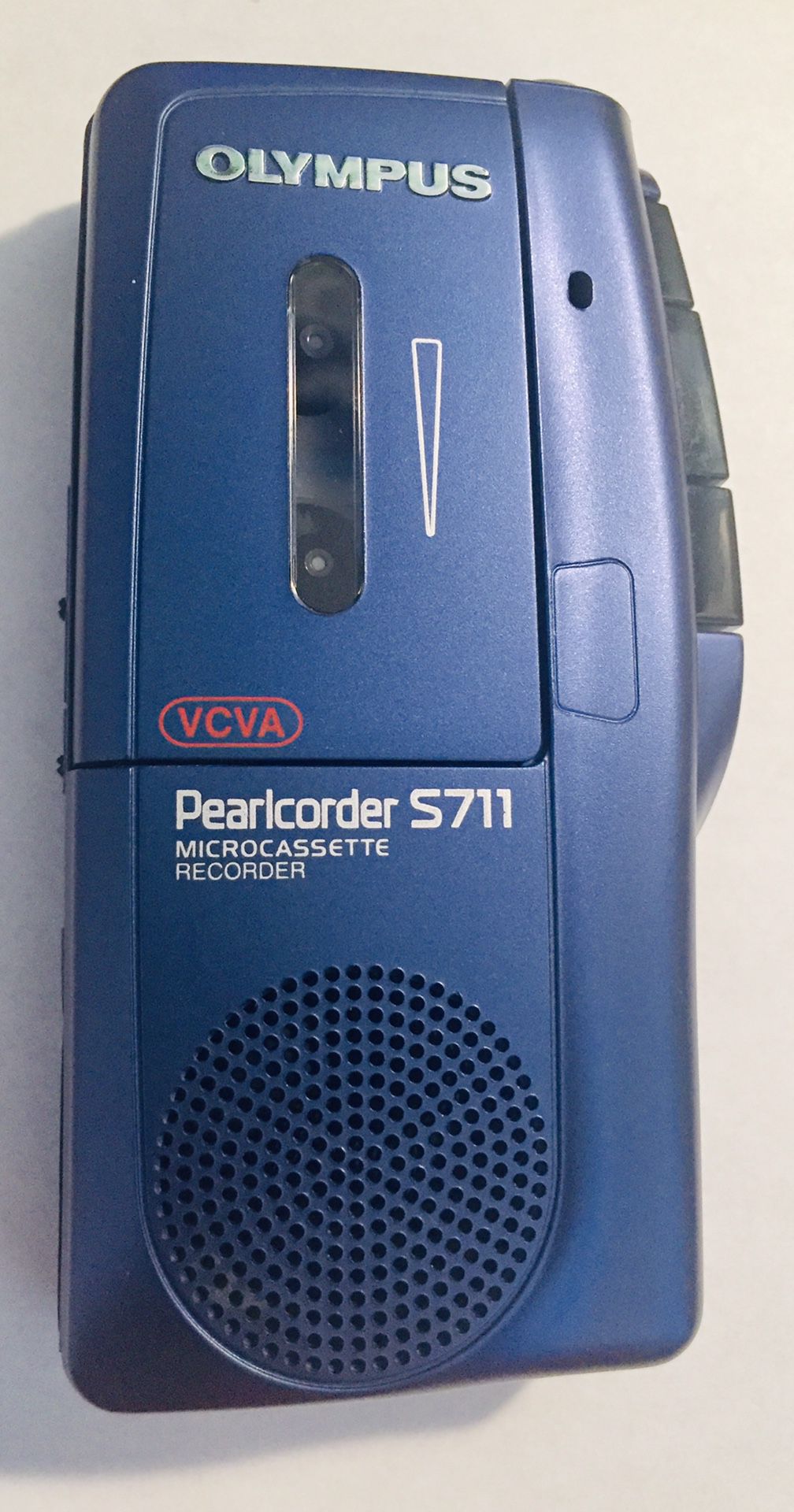 Olympus S711 Pearlcorder Microcassette Recorder Dictaphone VCVA W /4 CASSETTE