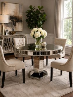 Pier 1 Hayworth Mirrored Dining Table