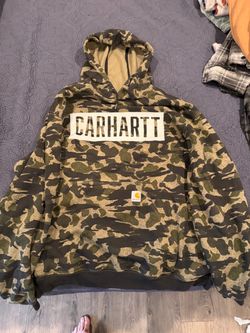 Carhartt hoodie like new lightly work