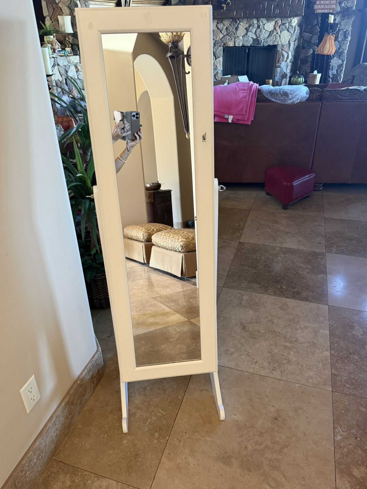Lower Price! Free Standing Jewelry Armoire/Storage Cabinet
