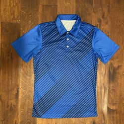 Golf Polo T-Shirt S Blue