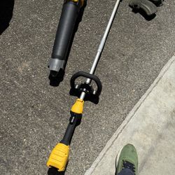 Dewalt leaf blower and weed wacker edger
