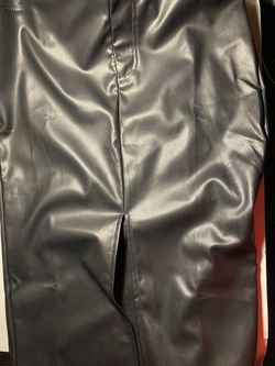 Iris Faux Leather Skirt