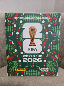 Panini World Cup 2026 album hard cover