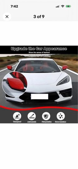 Corvette c8 rearview mirror cover 2020-2026