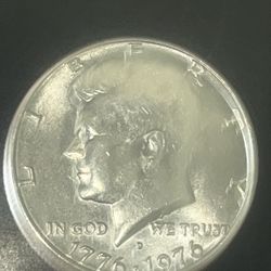 JFK (1776)-(1976) Half Dollar Mint Mark D Double Edged Error Coin