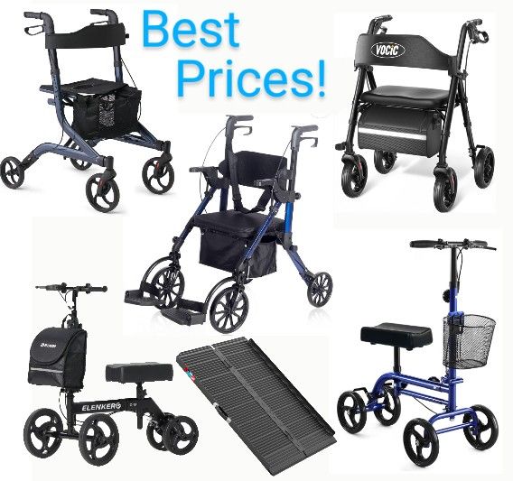 Best Prices On Knee Scooters Walkers Rollators Wheelchairs Ramps Delivery Available Message Anytime Blue Purple Red Gray Green Black