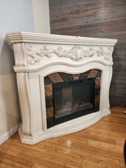 Electric Fireplace with Heater
