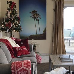 Palm Tree 🏝️ coastal On canvas large