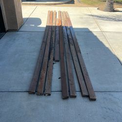 Seven 2 by 4 Planks In Good Condition 