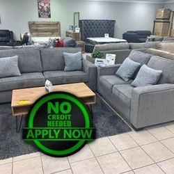 New ⭕$30 Down Payment Finance ▪️⭕▪️Altari Alloy 2 Piece Living Room Set/// ▪️# Sofa # Loveseat # Couch # Living Room Set Options Available