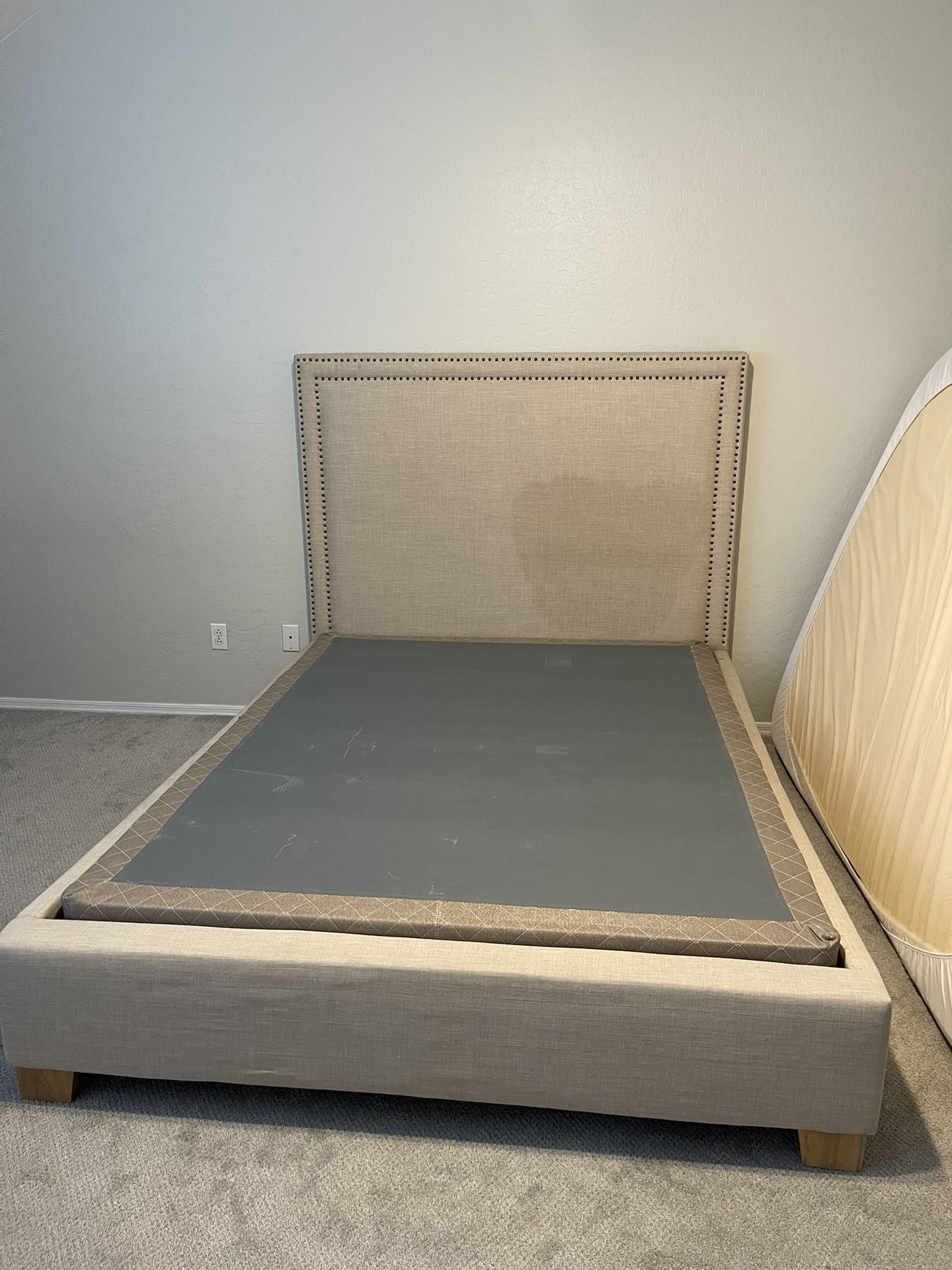 Queen Bed Frame & Headboard