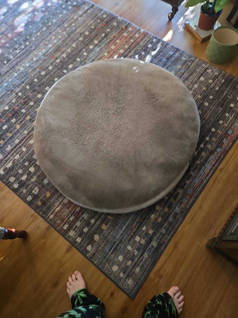 Large dog bed.