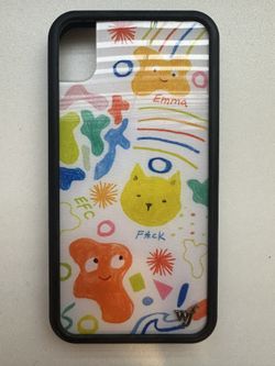 Wild Flower Emma Chamberlain Phone Case - iphone XR
