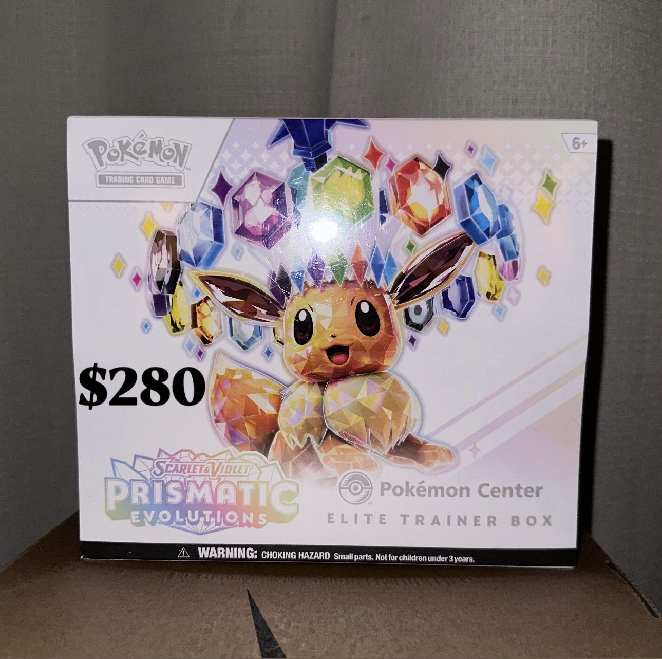 Pokémon Prismatic Evolutions ETB Pokémon Center