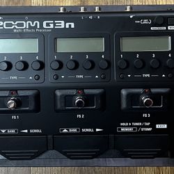 ZOOM G3n MULTI-EFFECTS GUITAR PEDAL