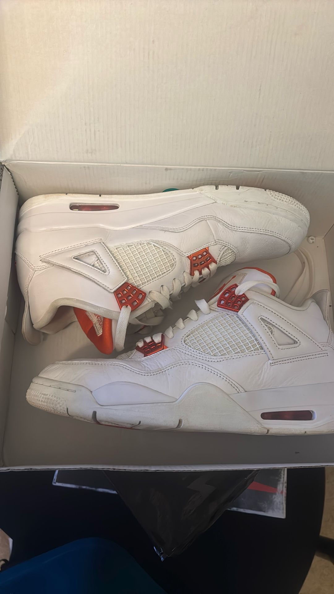 Jordan 4 Metallic Orange Size 11