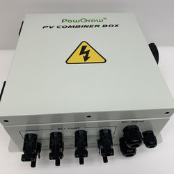PV Combiner Box 4 string 15A rated