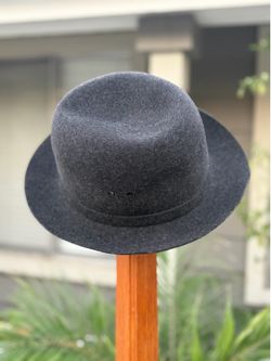 Charcoal Madcaps Fedora / Hat