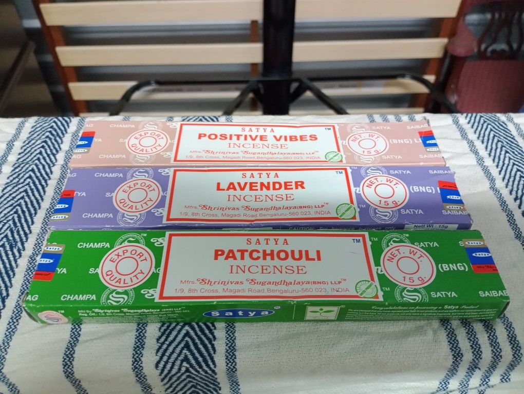 Three Pack Of Incense