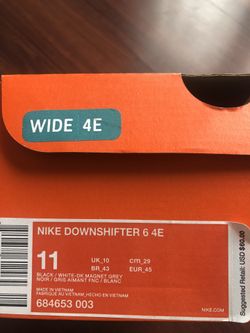 Nike Downshifted 6 4E