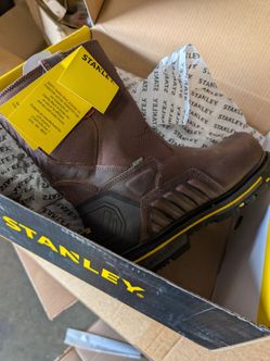 Stanley steel toe Boot size 8 new