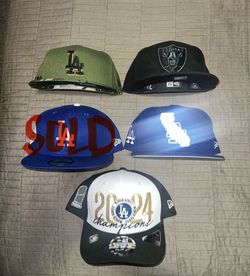 DODGERS FITTED HATS