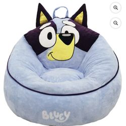 Bluey plush chair for kids