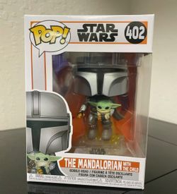 Mandalorian With The Child Funko Pop! Collectible 