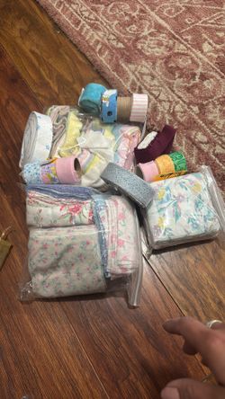 Miscellaneous Bundle Of Flannel Quilting Strips And Squares